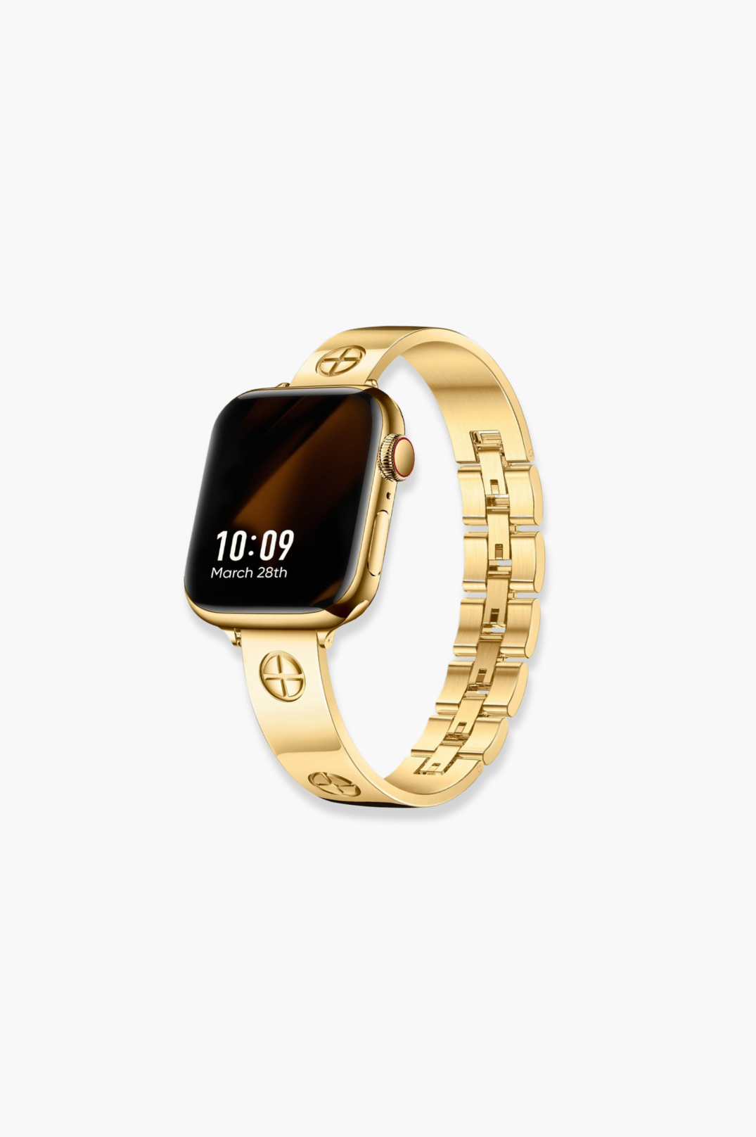 Clearance Kensington Plated Watch Band For Apple | Gold 42mm