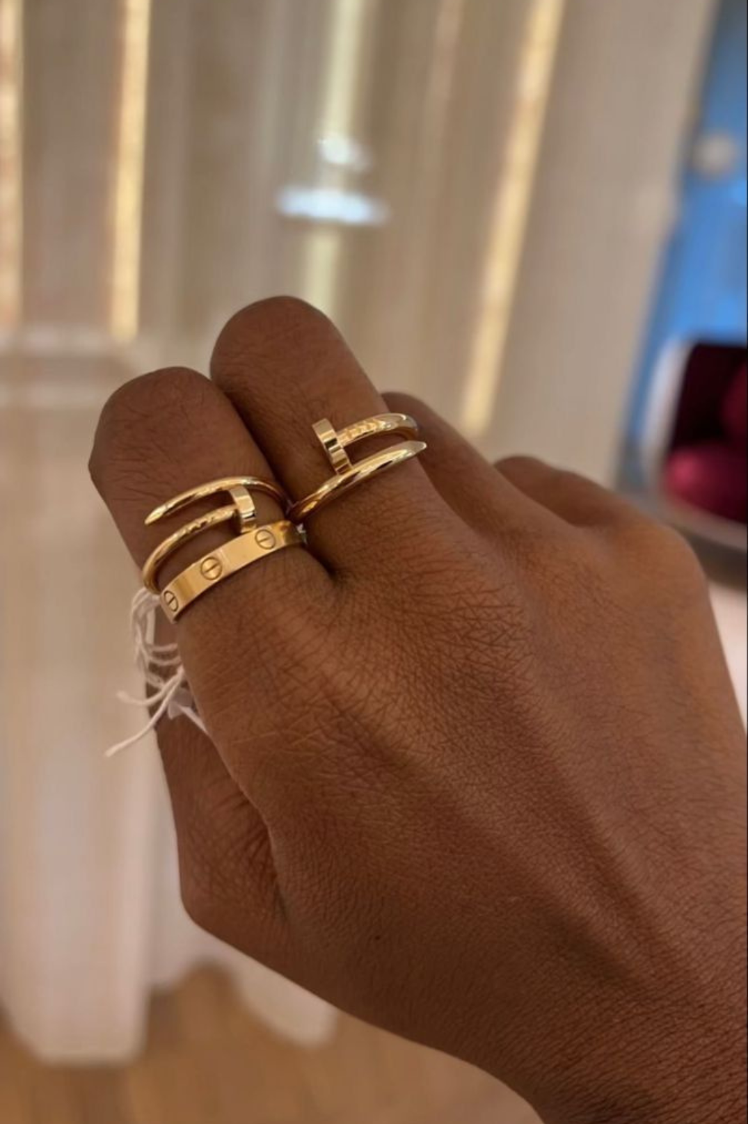 Nail Ring 2.0 | Gold