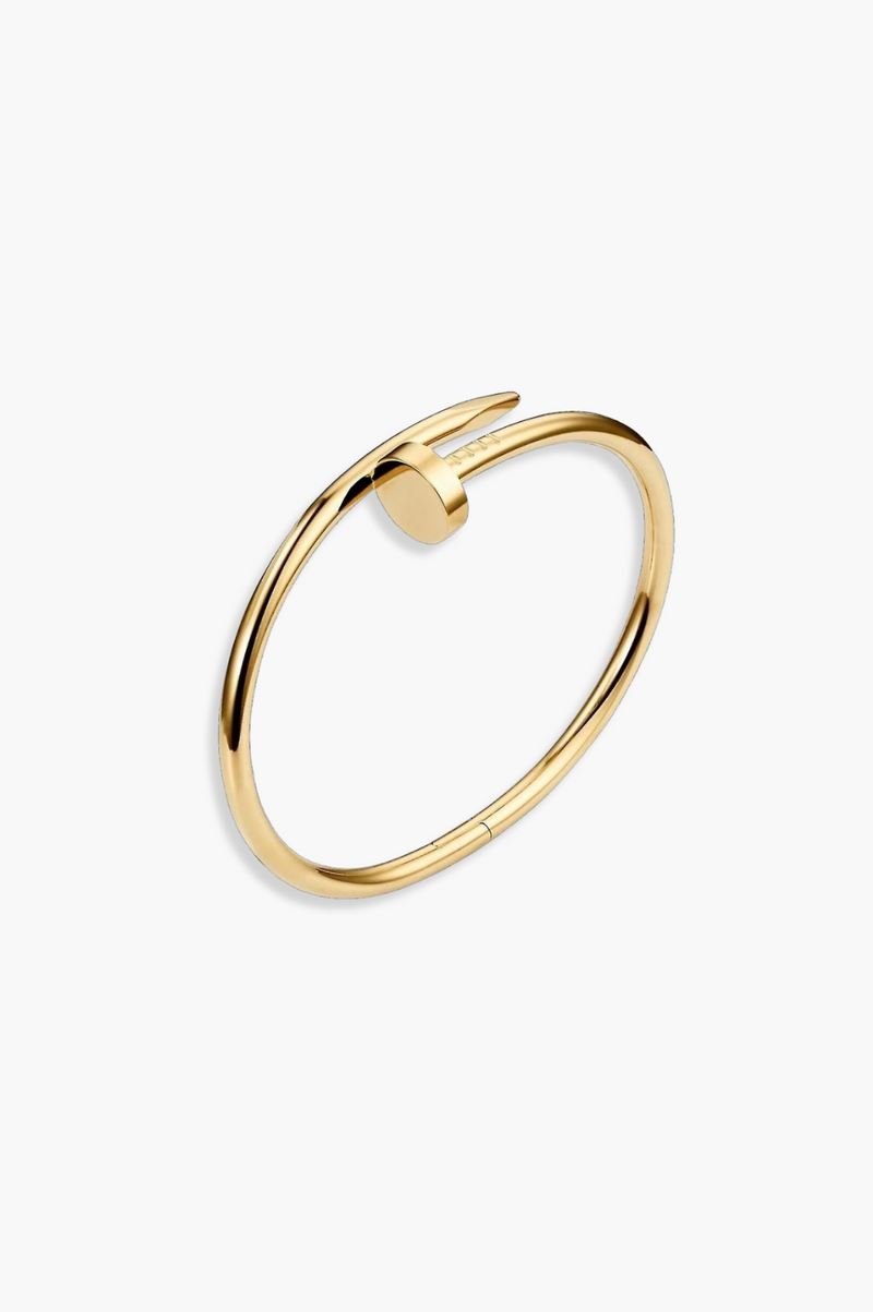 Nail Bangle 2.0 | Gold