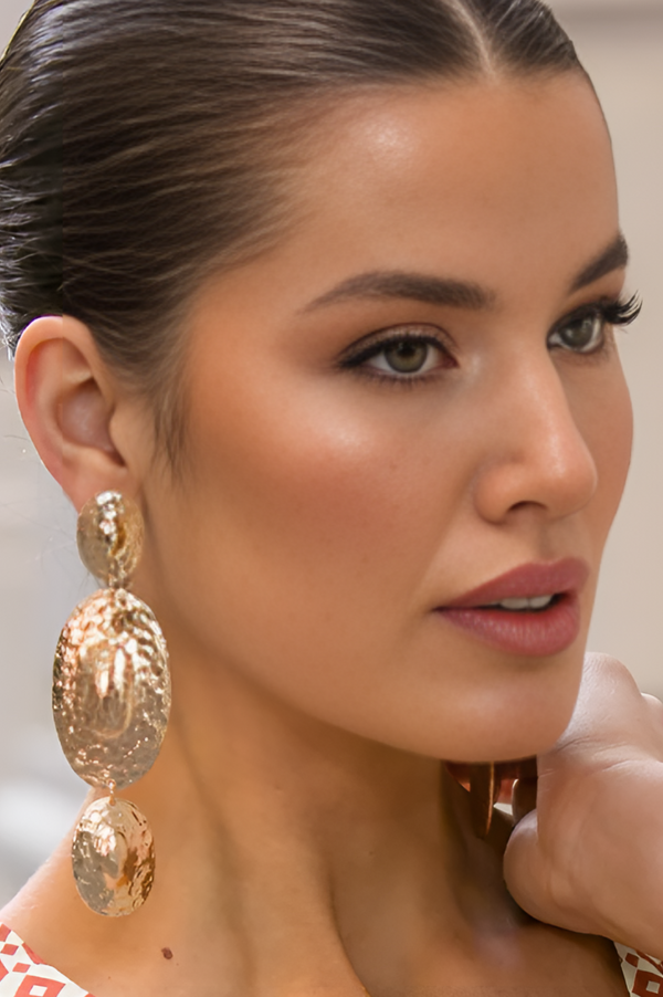 Paloma Statement Earrings | Gold