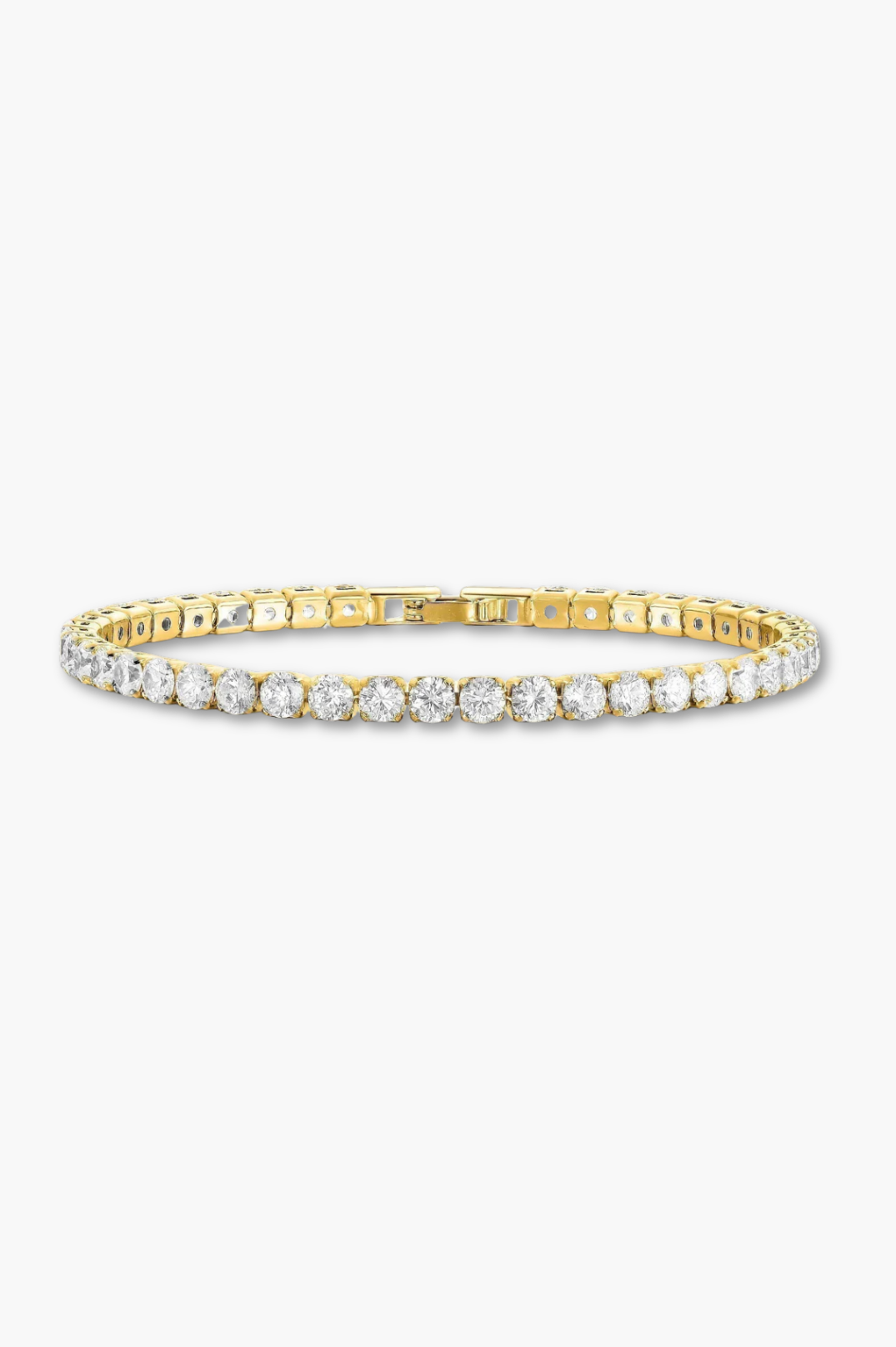 New - Violetta Crystal Bracelet | Gold 18kt Plating