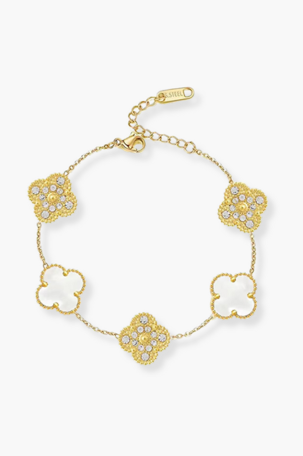 NEW - Alexis Luxe Bracelet | Gold White