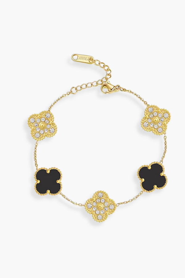 NEW - Alexis Luxe Bracelet | Gold Black