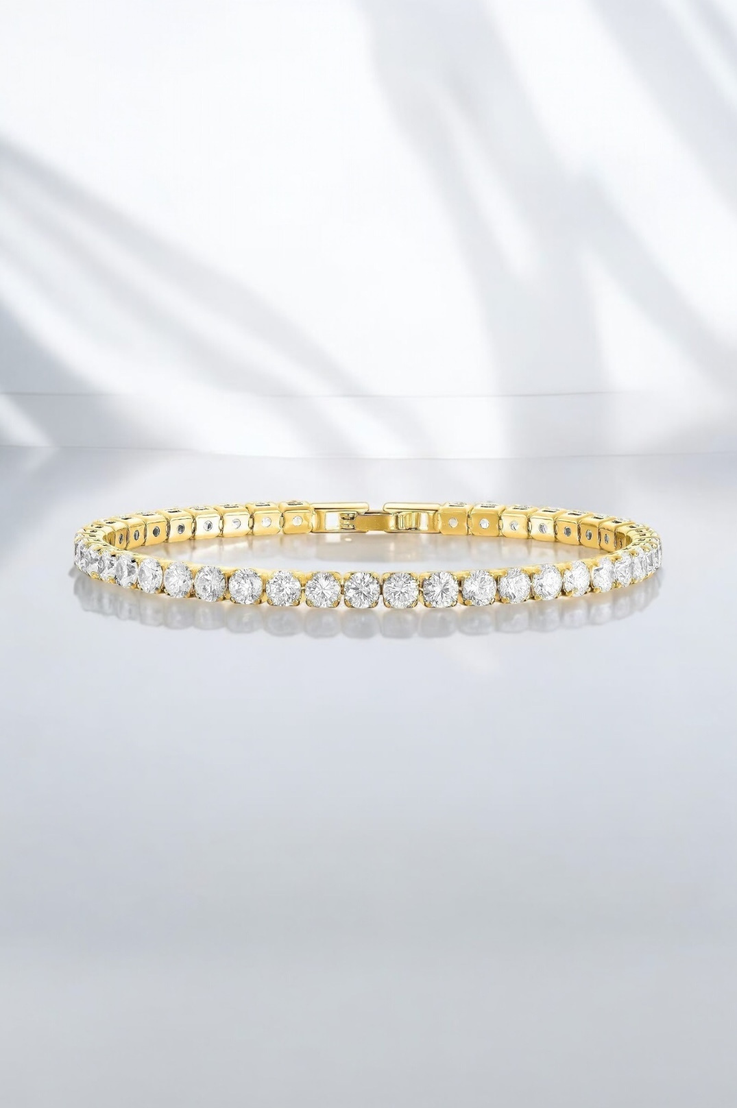 New - Violetta Crystal Bracelet | Gold 18kt Plating