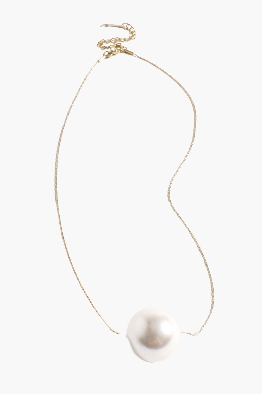 Nara Pearl Necklace | Gold