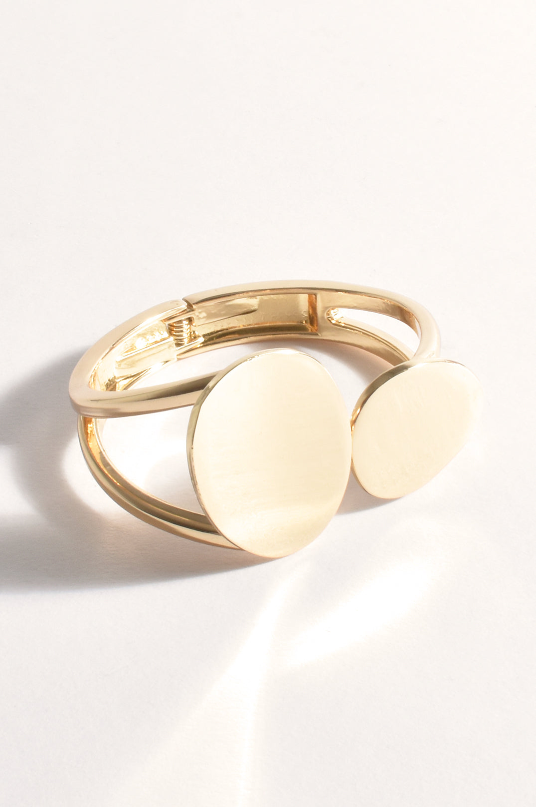 NEW- Ibiza Disc Bangle | Gold