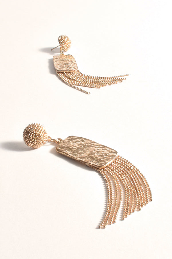 Ophelia Statement Earrings | Gold