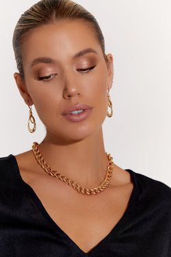 Bianca Chain Necklace | Gold Plated