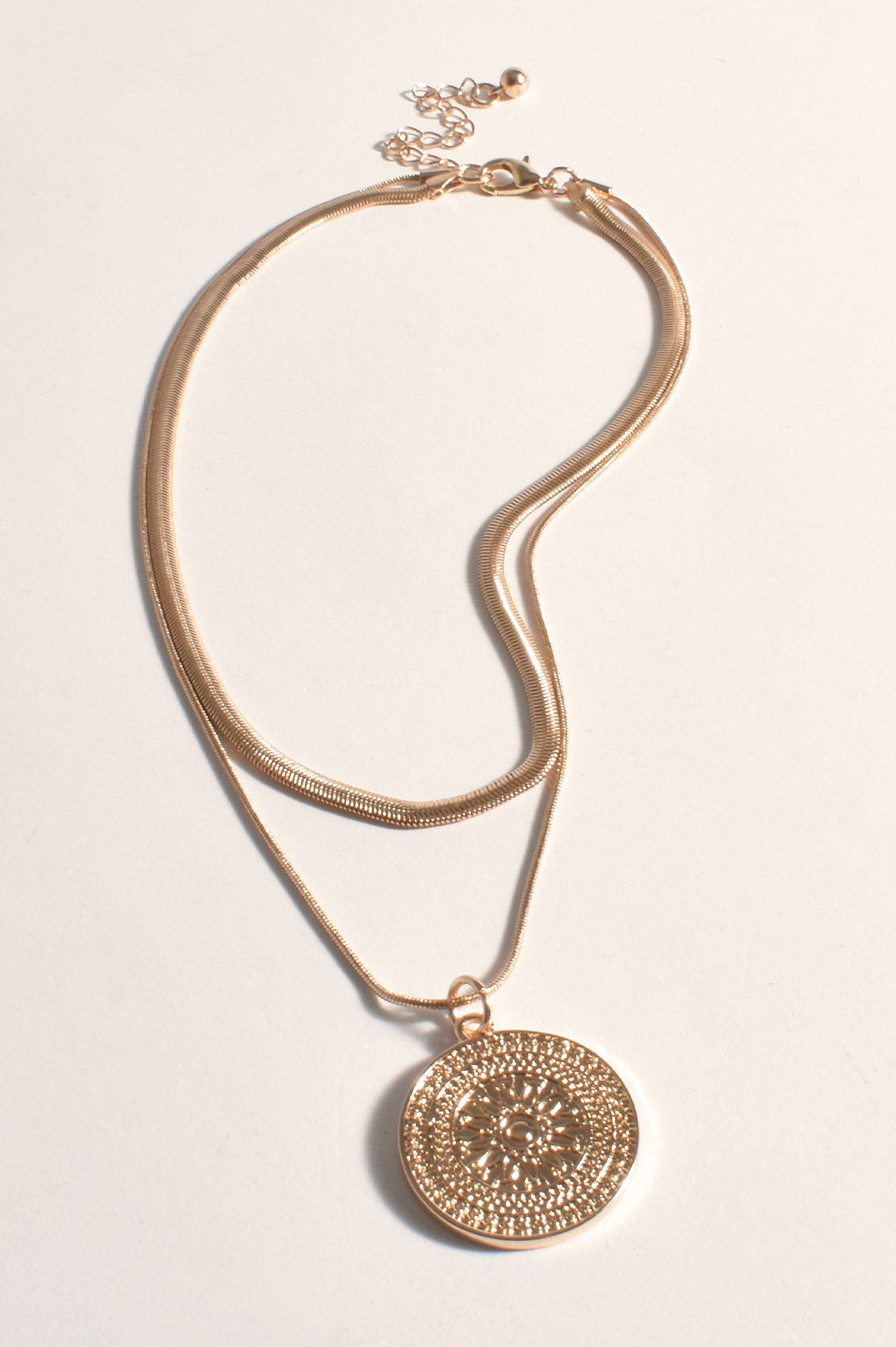 Cia Layered Necklace | Gold