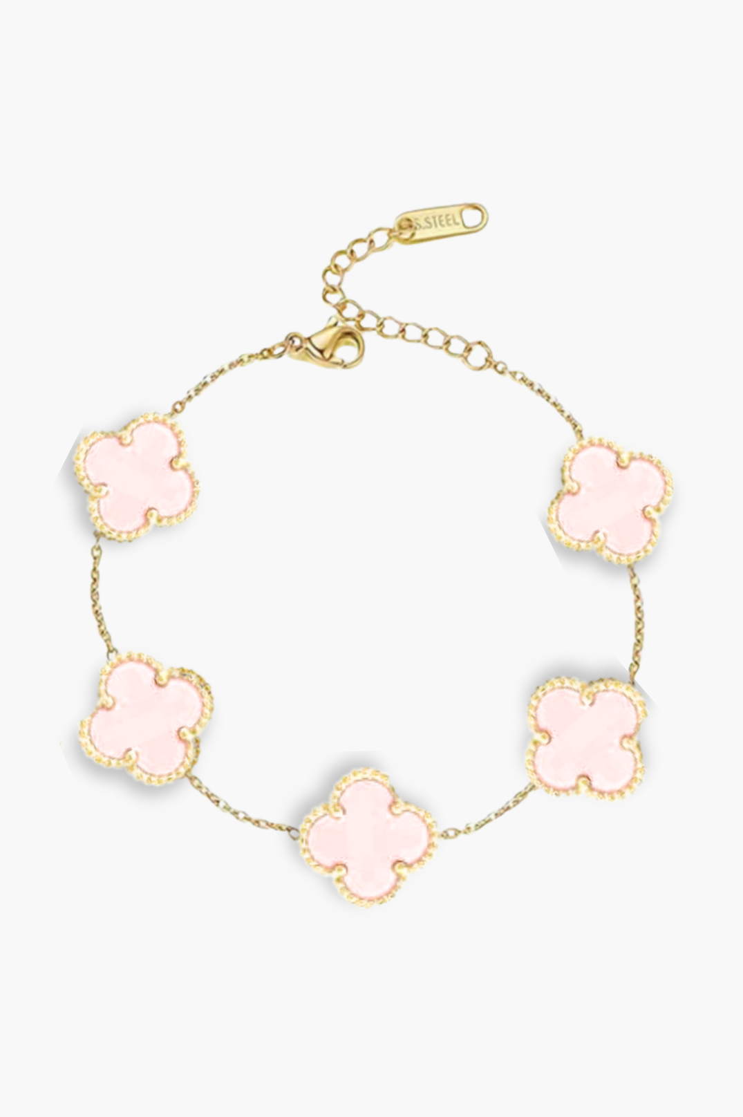 NEW - Alexis Pink Pearl Bracelet | Gold