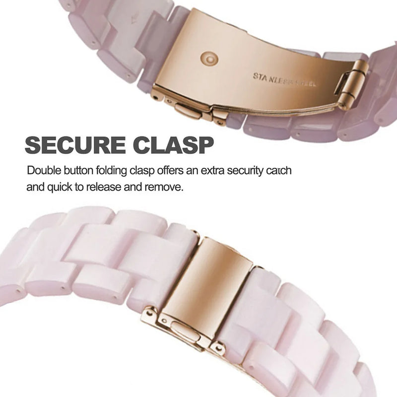 Skylar Resin Watch Band For Samsung | 8 Colours