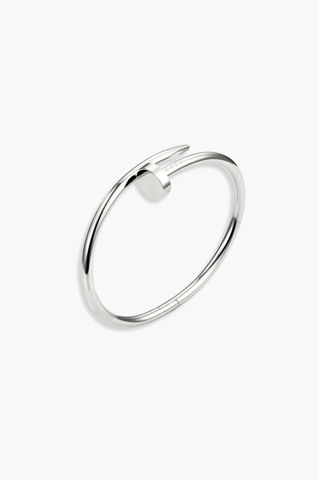 Nail Bangle 2.0 | Silver