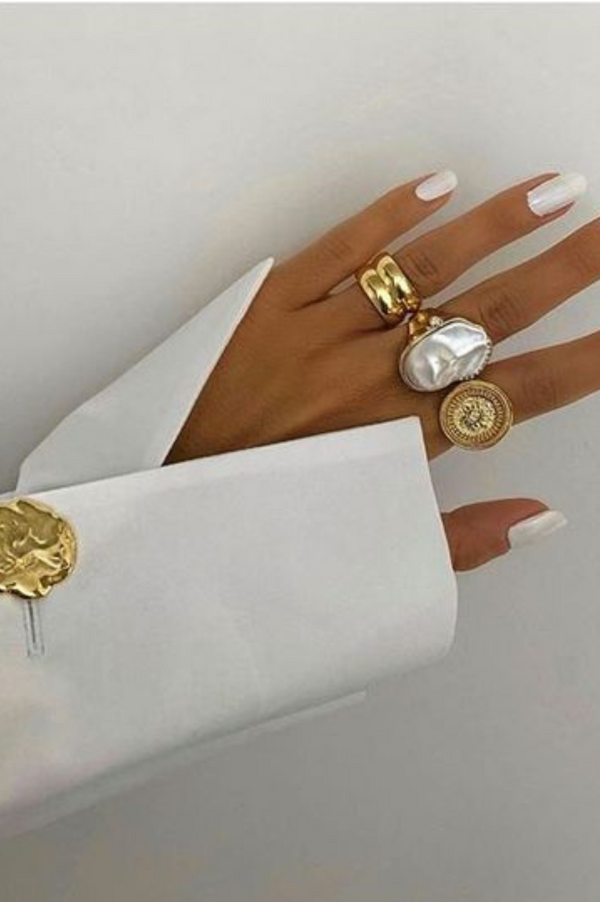 Back In Stock - French Connection Ring | Gold