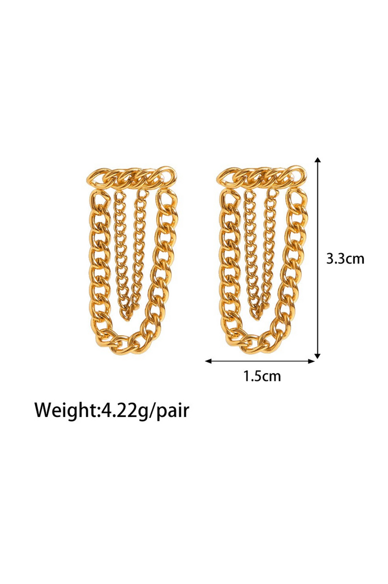 Versailles Earrings Gold