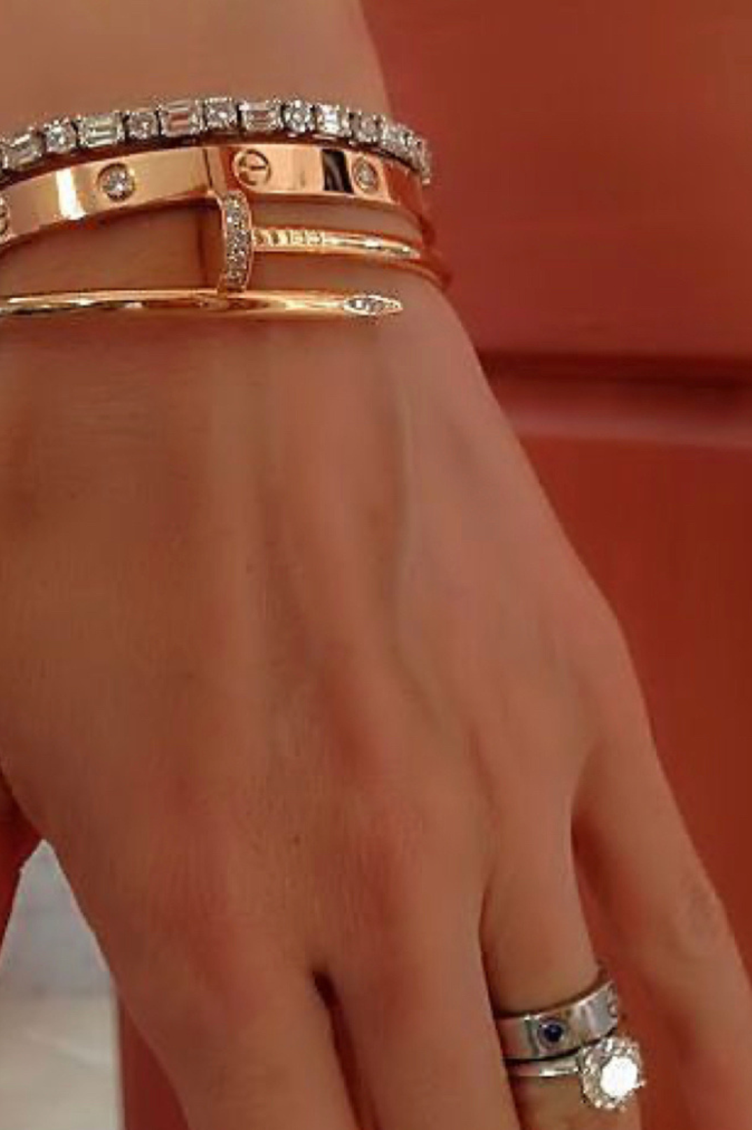 New - London Hinged Bangle 2.0 | Rose Gold